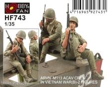 Hobby Fan HF743 - ARVN M113 Crew(2) -2 Figures in 1:35