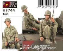 Hobby Fan HF744 - ARVN M113 Crew(3) -2 Figures in 1:35