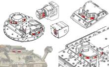 AFV-Club AC35011 - Stickers for simulating anti-reflection in 1:35