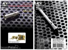 AFV-Club AG35029 - 2cm Flack 38 Flash Suppressor-2pcs. in 1:35