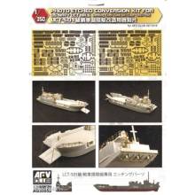 AFV-Club AG35052 - Photo-Etched conversion Kit for US NAVY LCT MK.6 landing Craft Tank501 1943-45