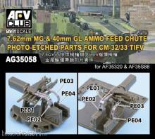 AFV-Club AG35058 - 1:35 7.62mm MG & 40mm GL AMMO FEED CHUTE PE for CM-32/33 TIFV