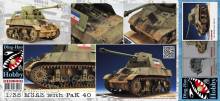 AFV-Club DH96001 - M3A3 with Pak 40 (Yugoslav) in 1:35