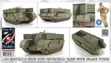 AFV-Club DH96006 - 1/35 British 3 Inch gun Churchill tank & in 1:35