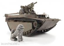 AFV-Club DH96008 - LVT 4 Buffalo Carrying M2A1 105mm Howitz in 1:35