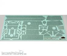 Tamiya 300012646 - 1:35 WWII Zimmerit Bogen Panther G Early