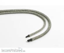 Tamiya 300012662 - 1:6/1:12/1:24 0,8x2,0mm Gewebeschl. 1m