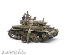 Tamiya 300025208 - 1:35 Dt. PzKpfw.IV Ausf.F m. Krad DAK