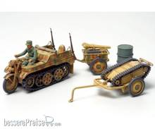 Tamiya 300032502 - 1:48 WWII Dt. Kettenkrad m.Goliath