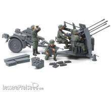 Tamiya 300032554 - 1:48 WWII Dt. 20mm Flakvierling 38 (4)