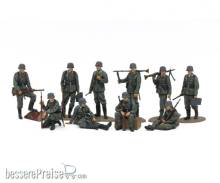 Tamiya 300032602 - 1:48 Fig.-Set Dt. Infanterie (10)