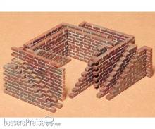Tamiya 300035028 - 1:35 WWII Diorama-Set Mauersteine (22)