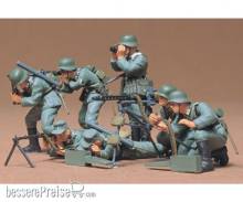 Tamiya 300035038 - 1:35 Fig.-Set Dt. MG Truppen (7)