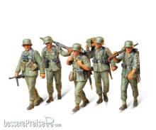 Tamiya 300035184 - 1:35 WWII Fig.-Set MG-Trupp i.Manöver(5)
