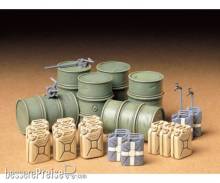 Tamiya 300035186 - 1:35 Diorama-Set Dt. Fässer&Kanister