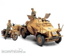Tamiya 300035286 - 1:35 WWII SdKfz.222 Späh-Pz.Nord Afr.(3)