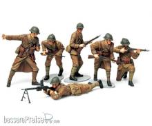 Tamiya 300035288 - 1:35 WWII Fig-Set Franz. Infanterie (6)