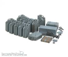Tamiya 300035315 - 1:35 WWII Dt. Kanister Set (12) Früh.