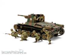 Tamiya 300035331 - 1:35 Jap. Panzer Type 1 mit 6 Figuren