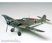 Tamiya 300061050 - 1:48 Dt. Messerschmitt Bf109 E3