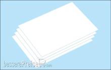 Tamiya 300069948 - Kst-Platte 0,05mm (4) weiß 250x353mm