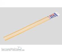 Tamiya 300070174 - Rundprofil 1mm (10) 400 mm weiß Kst.