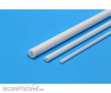 Tamiya 300070220 - Rohrprofil 5mm (5) 400mm weiß Kst.
