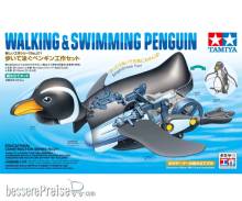 Tamiya 300070271 - Lehrkasten Pinguin schwimmend/gehend