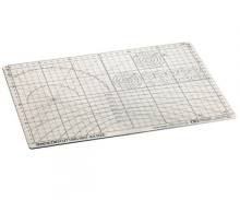 Tamiya 300074056 - TAMIYA Schneidunterlage DIN-A4 grau