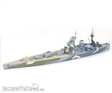 Tamiya 300077504 - 1:700 Brit. Nelson Schlachtschiff WL