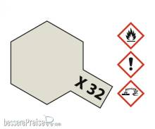 Tamiya 300081032 - X-32 Titanium Silber glänzend 23ml