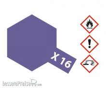 Tamiya 300081516 - X-16 Violett glänzend 10ml