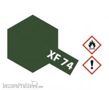 Tamiya 300081774 - XF-74 Braunoliv ma.(Oliv.Drab) JGSDF10ml