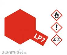 Tamiya 300082107 - LP-7 Rot (Pur) glänzend 10ml