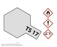Tamiya 300085017 - TS-17 Aluminium Silber glänzend 100ml