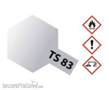 Tamiya 300085083 - TS-83 Metallic Silber glänzend 100ml