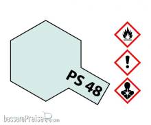 Tamiya 300086048 - PS-48 Alu-Silber (Chrom) Polyc. 100ml