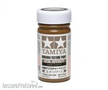 Tamiya 300087109 - Texturfarbe Erde/Dkl.braun100ml Diorama
