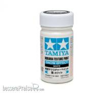 Tamiya 300087119 - Texturfarbe Schnee/Weiss 100ml Diorama