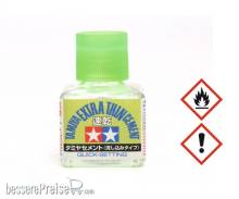 Tamiya 300087182 - Plastikkleber 40ml Quick extrad. Tamiya