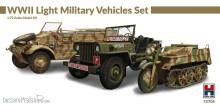 Hobby 2000 72705 - 1:72 WWII Light Military Vehicles Set