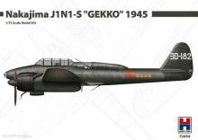 Hobby 2000 72054 - 1:72 Nakajima J1N1-S GEKKO 1945