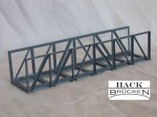 Hack Brücken 30100 - Vorflutbrücke 17 cm, grau - Typ VT17