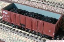 Modellbahn-Bachmann 3010201 - Kohle für Piko, für den 2-achs. off. Güterwagen Ommp (Art.-Nr. 54145 ü.ä.) Größe: 86 x 29 mm