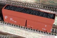 Modellbahn-Bachmann 3010514 - Braunkohle für Piko, für den 4-achs. Selbstentladewagen 00tu (Art.- Nr. 54246 u.ä.)