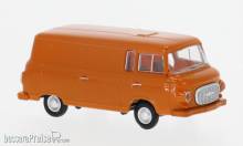 Brekina 30124 - Brekina, Barkas B 1000 Kasten, dunkelorange, 1962, 1:87