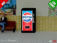 Modellland 3016-8 - 1:87 Spur H0 LED 9 - 12V Pepsi Cola Automat beleuchet