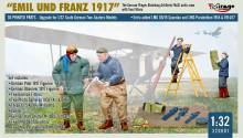 Mirage Hobby 320001 - 1:32 WWI German FA(A) Units Crew ´Emil und Franz 1917´ w/Equipment
