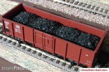 Modellbahn-Bachmann 3020201 - Kohle für Fleischmann, für den 2-achs. off. Güterwagen Es (Art.- Nr. 5205 u.ä.) Größe: 96 x 29 mm