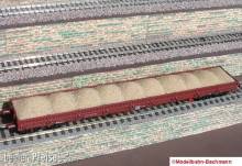 Modellbahn-Bachmann 3020803 - Sand für Fleischmann, für den 4-achs. Niederbordwagen Res (Art.- Nr. 5787 u.ä.) Größe: 212 x 30 mm